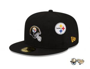 NFL Just Don 2021 59Fifty Fitted Hat Collection by NFL x Just Don x New Era Steelers