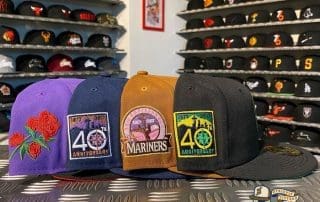 Seattle Mariners Custom Side Patch 59Fifty Fitted Hat Collection by MLB x New Era