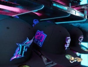 MLB Cyberpunks 59Fifty Fitted Hat Collection by MLB x New Era Left
