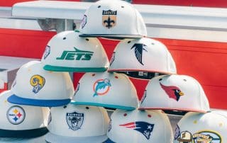 White Dome NFL 75th Edition 59Fifty Fitted Hat Collection by NFL x New Era