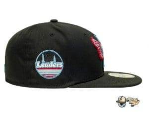 Black Chicago Flag 59Fifty Fitted Hat by Leaders 1354 x New Era Right
