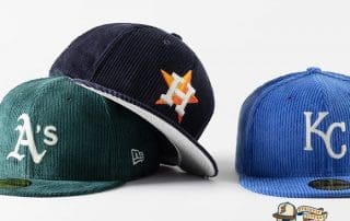 MLB Corduroy 59Fifty Fitted Hat Collection by MLB x New Era