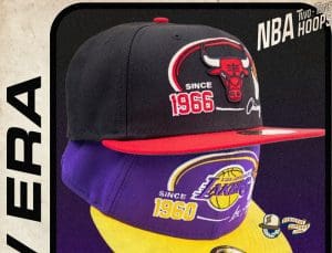 NBA Two-Tone Hoops 59Fifty Fitted Hat Collection by NBA x New Era