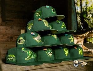 MLB Crocodile 59Fifty Fitted Hat Collection by MLB x New Era Front