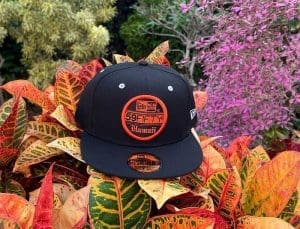 Hawaii Flagship Black Orange 59Fifty Fitted Hat by 808allday x New Era