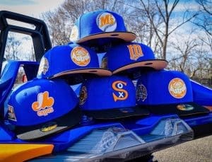 MLB Blue Bead 59Fifty Fitted Hat Collection by MLB x New Era