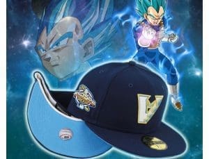 MLB Dragon Ball Pack 59Fifty Fitted Hat Collection by MLB x New Era Vegeta