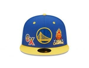 NBA Fire 59Fifty Fitted Hat Collection by NBA x New Era Front