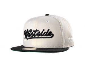 Westside Field Of Creams 59Fifty Fitted Hat by Westside Love x New Era Front