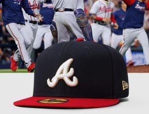 Atlanta Braves Gold 2021 World Series Championship 59Fifty Fitted Hat by MLB x New Era