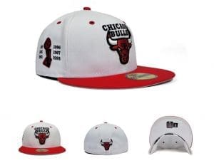 Chicago Bulls 6x Champions 59Fifty Fitted Hat by NBA x New Era