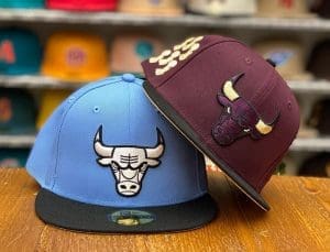 Chicago Bulls Double Drop April 2022 59Fifty Fitted Hat Collection by NBA x New Era