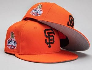 MLB Good Greys 59Fifty Fitted Hat Collection by MLB x New Era Giants