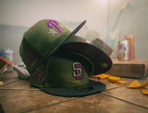 MLB Mossy Haze 59Fifty Fitted Hat Collection by MLB x New Era