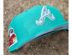 Atlanta Braves 2000 ASG Sky Teal 59Fifty Fitted Hat by MLB x New Era