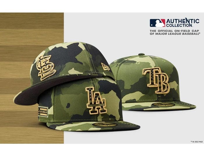 MLB Armed Forces Day 2022 59Fifty Fitted Hat Collection by MLB x New Era