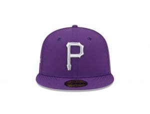 MLB Purple Refresh 59Fifty Fitted Hat Collection by MLB x New Era Front