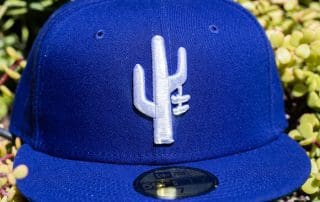 Shoes On A Cactus Royal 59Fifty Fitted Hat by Manor x New Era