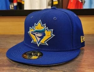 Toronto Blue Jays Royal 25th Season 59Fifty Fitted Hat by MLB x New Era