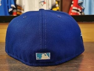 Toronto Blue Jays Royal 25th Season 59Fifty Fitted Hat by MLB x New Era Back