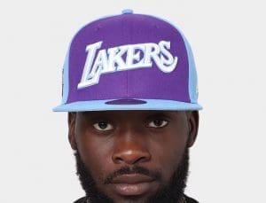 Los Angeles Lakers NBA Authentics City Edition Purple 59Fifty Fitted Hat by NBA x New Era