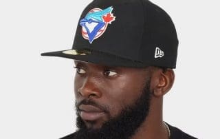 Toronto Blue Jays 1993 World Series Black Grey 59Fifty Fitted Hat by MLB x New Era