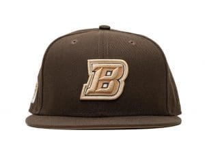 Buffalo Bisons Walnut 59Fifty Fitted Hat by MiLB x New Era