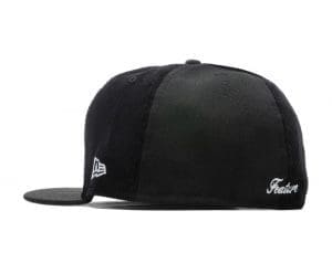 Old English F Multi-Panel Black 59Fifty Fitted Hat by Feature x New Era Back