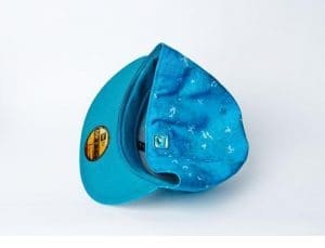 Aqua Digicamo OctoSlugger 59Fifty Fitted Hat by Dionic x New Era Back