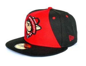 El Paso Chihuahuas Howling Dog Alternate 59Fifty Fitted Hat by MiLB x New Era Front