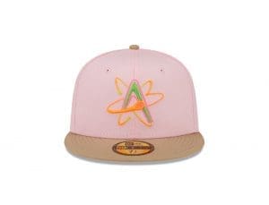 MiLB Sherbet 59Fifty Fitted Hat Collection by MiLB x New Era Front