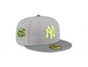MLB Storm Gray 59Fifty Fitted Hat Collection by MLB x New Era Patch