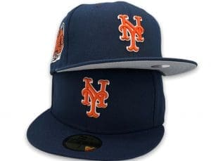 New York Mets 2000 Subway Series Light Navy 59Fifty Fitted Hat by MLB x New Era