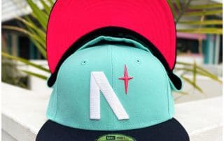 North Star Mint Navy 59Fifty Fitted Hat by Noble North x New Era