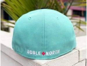 North Star Mint Navy 59Fifty Fitted Hat by Noble North x New Era Back