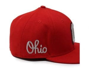 Ohio State Buckeyes Red 59Fifty Fitted Hat by NCAA x New Era Right
