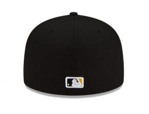 Pittsburgh Pirates City Patch Black Grey 59Fifty Fitted Hat by MLB x New Era Back
