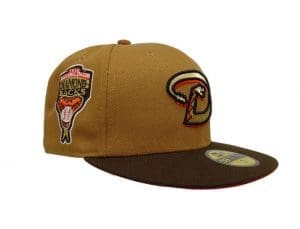 Arizona Diamondbacks 1998 Inaugural Season Wheat 59Fifty Hat by MLB x New Era Right