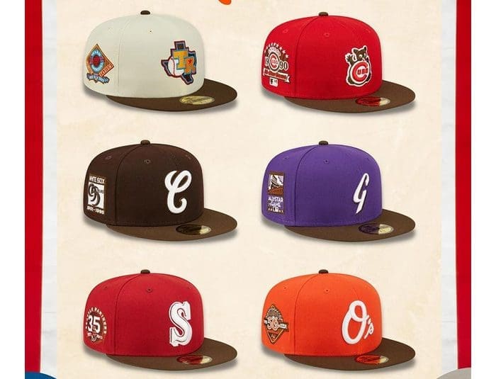MLB Sweet Treats Pack 59Fifty Fitted Hat Collection by MLB x New Era
