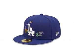 MLB Watercolor Floral 59Fifty Fitted Hat Collection by MLB x New Era Left