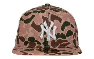New York Yankees 1996 World Series Duck Camo 59Fifty Fitted Hat by MLB x New Era