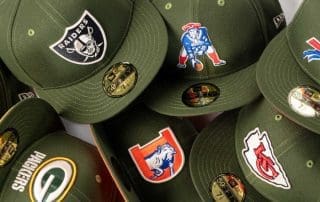 NFL Olive Pack 59Fifty Fitted Hat Collection by NFL x New Era