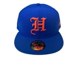 Pride Royal Orange 59Fifty Fitted Hat by Fitted Hawaii x New Era