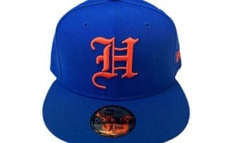 Pride Royal Orange 59Fifty Fitted Hat by Fitted Hawaii x New Era