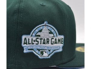 Washington Nationals 2018 All-Star Game Pine Icy Blue 59Fifty Fitted Hat by MLB x New Era Front Patch