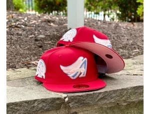 MLB Pinkies 59Fifty Fitted Hat Collection by MLB x New Era Angels