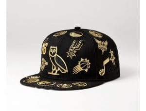 OVO x NBA OG Owl 59Fifty Fitted Hat by October's Very Own x NBA x New Era Front