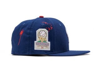 Round On The Mound Blue 59Fifty Fitted Hat by Politics x New Era Right