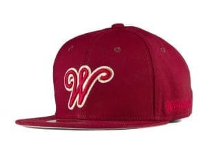 Worldwide Burgundy WSL Fitted Hat by Westside Love Left
