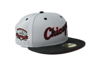 Chicago White Sox Corduroy Brim Script Logo 59Fifty Fitted Hat by MLB x New Era